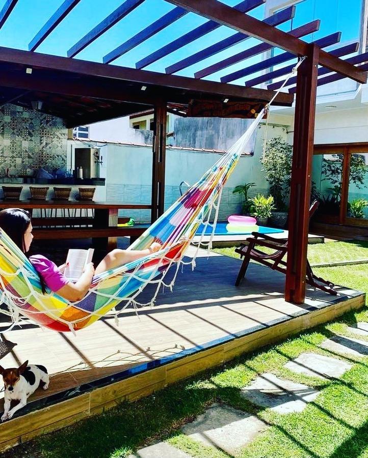 Casa Temporada Com Piscina Villa Vila Velha  Exteriör bild